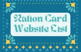 Ration Card Website List